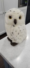 WHITE SPOTTED OWL PLUSH STUFFED 9  2020 ADOPT A PET by Fao Schwartz