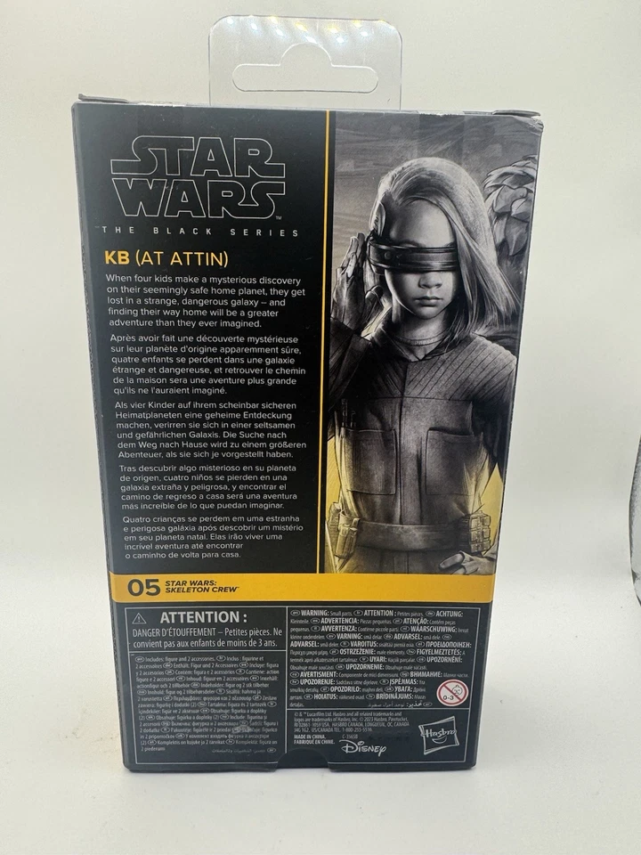 Star Wars Black Series Skeleton Crew #05 KB (At Attin) 6" Action Figure New - Image 4 of 4