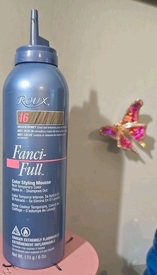 1) Roux Fanci-Full Color Styling Mousse 16 Hidden Honey 6 oz New