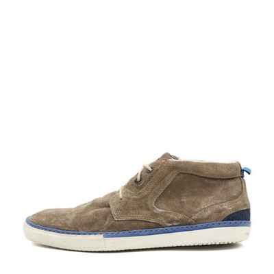 Floris van Bommel Herren Chukka Wildleder Taupe Stiefel Mittelhoch Boots EU 43