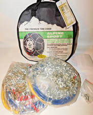 2337 Alpine Sport Light Trucksuv Tire Chains 1 Pair - Never Used