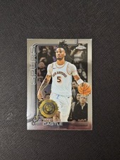 2025-26 Topps Chrome Stephon Castle NBA All-Rookie Team Base RC 228 Spurs