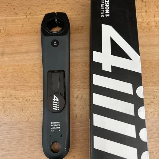 Shimano GRX Left Crank Arm with 4iiii Power Meter  400 miles - Image 2 of 2