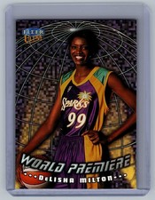 1999 Ultra WNBA #9 WP DeLisha Milton World Premiere