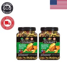 Nutritious Bearded Dragon Food Pack of 2 - Blueberries  Mealworms Included