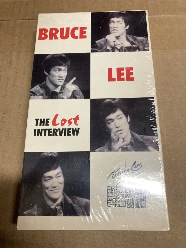 Bruce Lee "The Lost Interview" VHS NEW