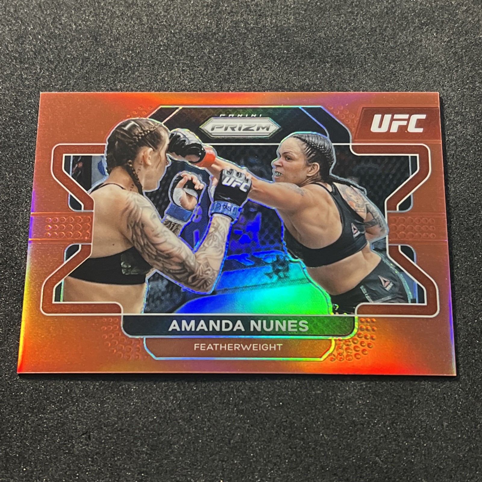AMANDA NUNES Red 167/299 2022 Panini Prizm UFC #65
