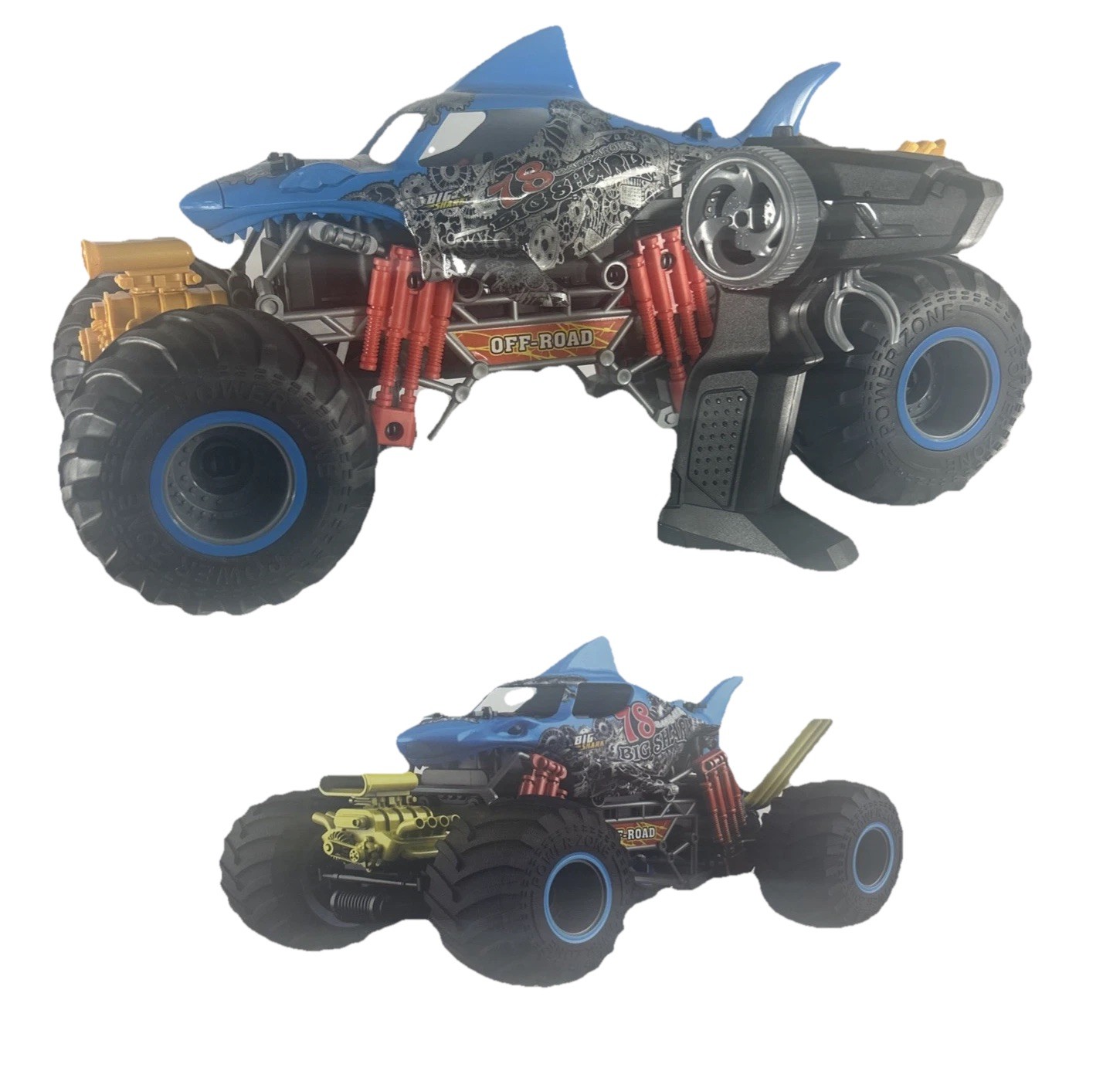 2.4ghz Remote Control Smoke Effect Engine Vibration