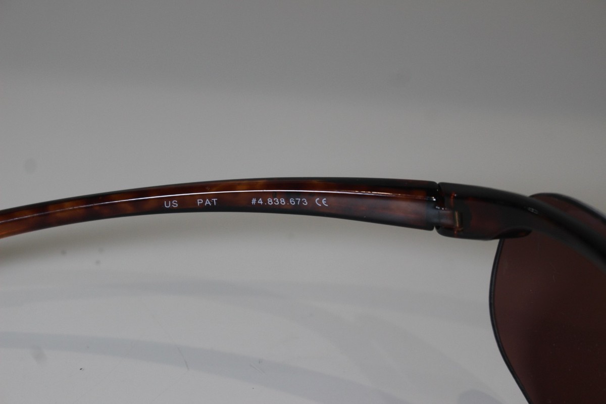 Maui Jim Sport MJ 406 10 Dark Tortoise Rose Polarized Sunglasses