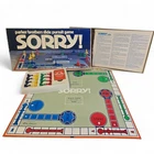 1972 Sorry! Board Game Vintage Parker Brothers Made In USA **COMPLETE**