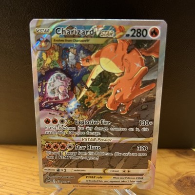 Pokemon TCG Charizard VSTAR SWSH262 Sword & Shield Promo Card Holo NM Condition