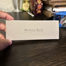 Michael Ryen Eyewear Glasses Triangle Folding Case Black