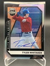 Tyler Whitaker 2021 Elite Extra Edition Signatures Auto #87 Astros