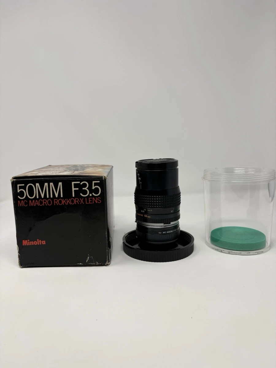 Minolta MD f/3.5 Camera Lenses 50mm Focal for sale | eBay Minolta MD f/3.5 Camera Lenses 50mm Focal for sale | eBay