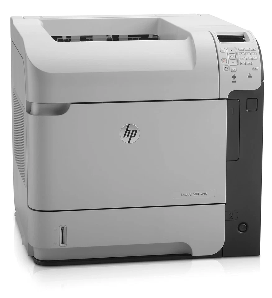 HP LaserJet 600 M602 Monochrome Laser Printer Tested With Toner - Image 3 of 3