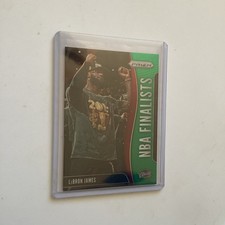 2019-20 Panini Prizm - Nba Finalists LeBron James #3 Green Prizm