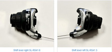 SHIMANO COPPIA COMANDI 3 * 8  RS41