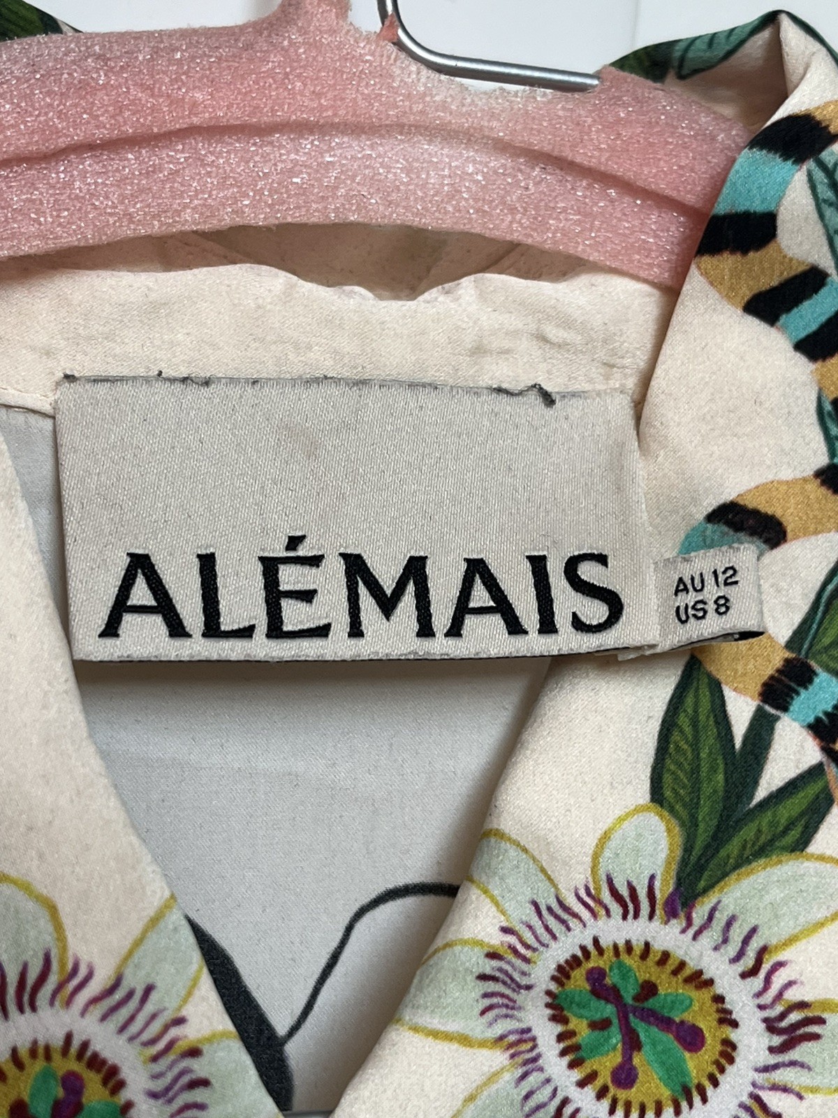 Alemais Meagan Silk Top and Pants Set Size 12 AU / 8 US / Large 100percent Authentic image 4