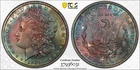 1885 PCGS MS64 Morgan Silver Dollar Toned Both Sides