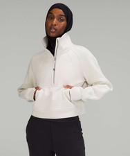 Lululemon Scuba Oversized Half Zip, M/L, Bone...