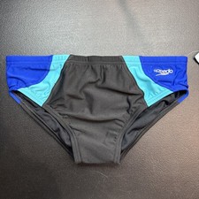 Men  s SPEEDO Swim Briefs Euro Brazilian Size 32 Speedo Anthracite Endurance 