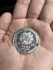 Republic of Armenia 2022 'Noah's Ark' 1 oz .999 Silver 500 Dram Coin
