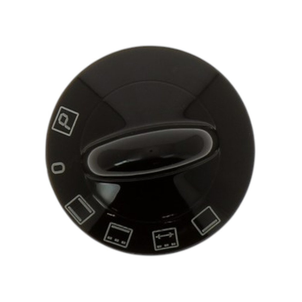 Manette commutateur four Brandt 76X4171 bouton de réglage cuisinière noir