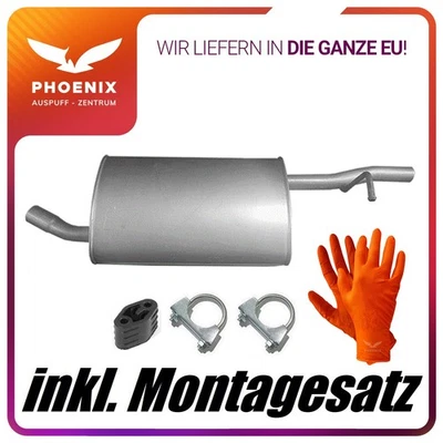 Silencieux central échappement pour Dacia Duster 1.6 SCe 115 4x4 84kW (2015-2018) - Photo 1/2