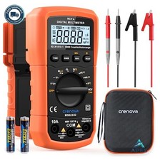 Digital Multimeter TRMS 6000 Counts Auto Ranging NCV Live Wire Tester