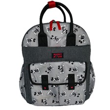 Rare DISNEY BABY Unisex MICKEY MOUSE MULTI- PIECE DIAPER BAG BACKPACK 14 Pockets
