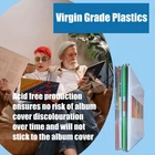 7 & 12 Inch Outer Plastic Record Sleeves 450 Gauge 20 25 50 100 200 500