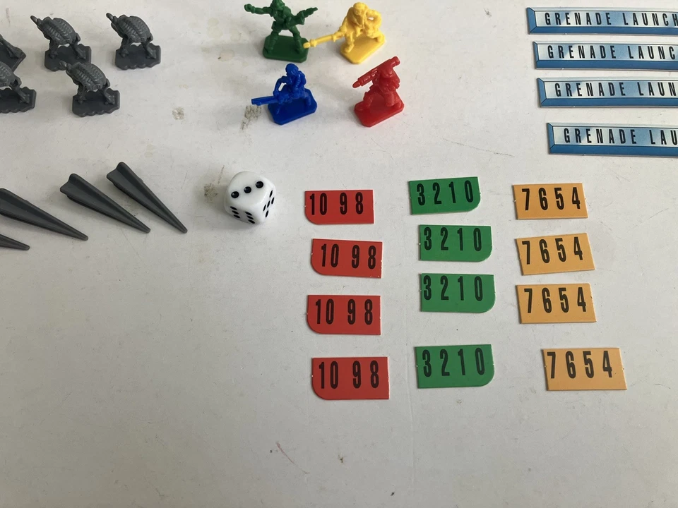 Vintage: OPERATION ALIENS Combat Game by Peter Pan 100% COMPLETE  board game  - Image 3 of 4