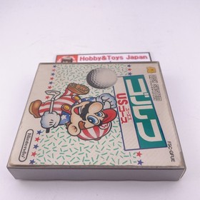 Nintendo Famicom Disk System MARIO GOLF US COURSE NES 1987 Tested ＆ Worked 04