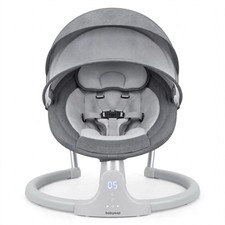 Auto Baby Swing BB701 with Music, gray, Infant Baby, Model BB701