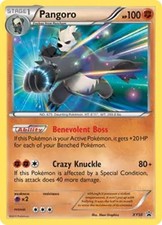 Pangoro - XY50 - Pokemon XY Promo Holo Rare Card LP