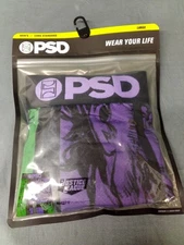 PSD Men's Graphic Briefs Core Standard Black Size L NEW!