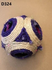 Bird Parrot Foot Toy Training Products Help Bird Rope Ball Macaw Bird Bite Toys