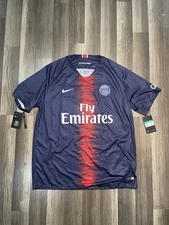 NWT Nike PSG Paris Saint-Germain 2018/2019 Home Soccer Jersey Shirt Men's Sz XL