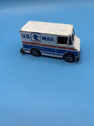 Vintage Hot Wheels Letter Getter 1976 HONG KONG Original US MAIL TRUCK Postal