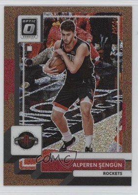 2022-23 Panini Donruss Optic Copper Glitter Prizm /99 Alperen Sengun #177 0l22