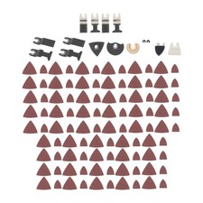 115 PCS Universal Oscillating Saw Blades Kit - Cutting  Sandpaper Accessories