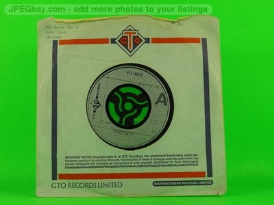 HEATWAVE BOOGIE NIGHTS (COMPANY SLEEVE) (1) (137) 7'' GTO