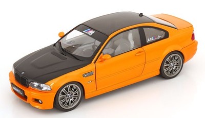 1:18 Solido BMW M3 E46 2000 orange-metallic/carbon