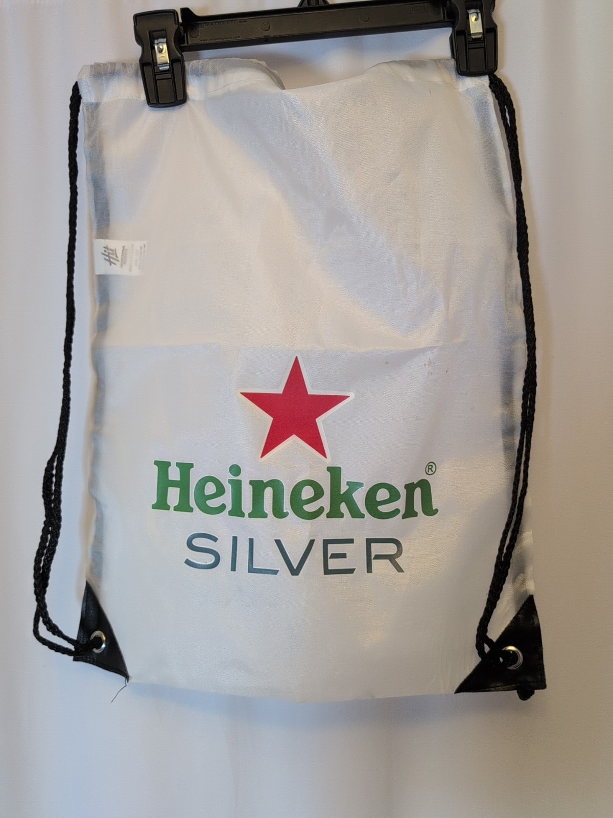 Heineken Silver Drawstring Bag - image 3
