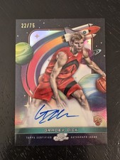 2023-24 Topps Cosmic Chrome Gradey Dick First Flight /75 Rookie Auto