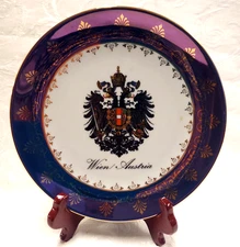 HASSENPFLUG  HK Wien Austria Handarbeit Porcelain Plate/Wall Hanging