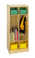 A&e Wood Designs Cubbie 3 Tier 2 Wide Coat Locker on sale A&e Wood Designs Cubbie 3 Tier 2 Wide Coat Locker on sale
