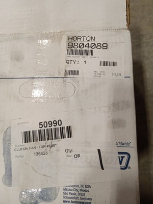 Horton 9804089 Generac OEM Fan Clutch 50990 24V 002156012000 | eBay