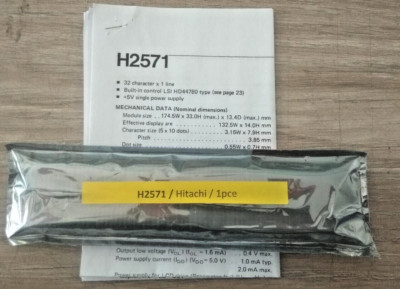 1PC Hitachi LCD Display  H2571- New