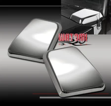 03-09 HUMMER H2 SUV SUT SIDE AIR INTAKE HOOD VENT COVER CHROME BEZEL 05 06 07 08